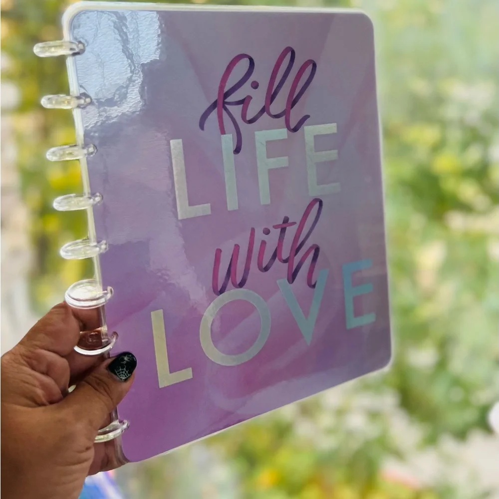 Happy planner classic size cover set fill life with love